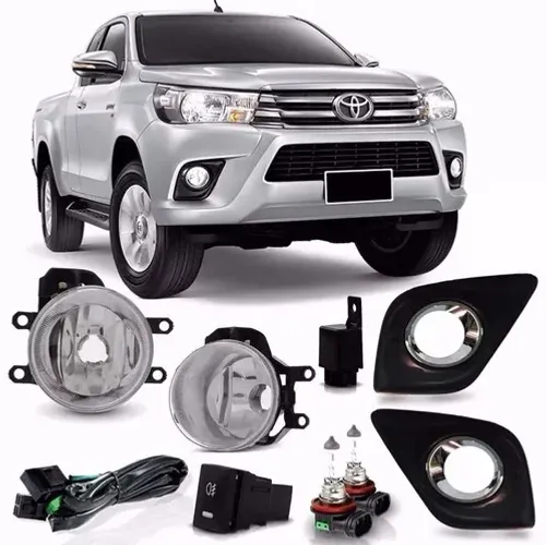 Kit Farol Milha Hilux 2017 A 2020 Modelo Original