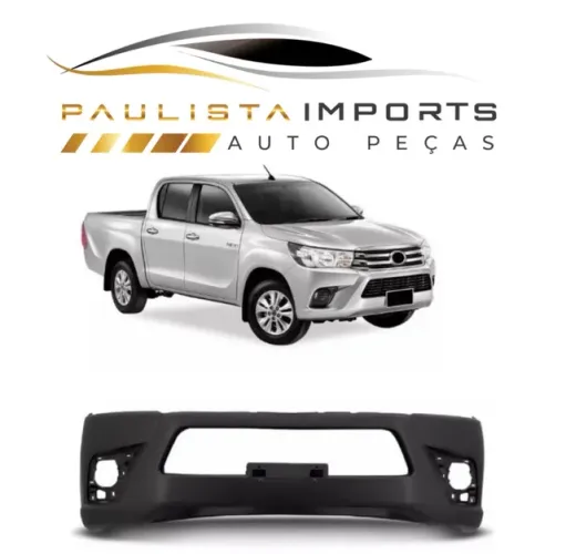 Parachoque Dianteiro Hilux 2016 2017 2018 2019 ( Novo 