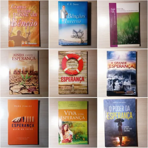 10 Livros Cristão, sobre fé variadas obras