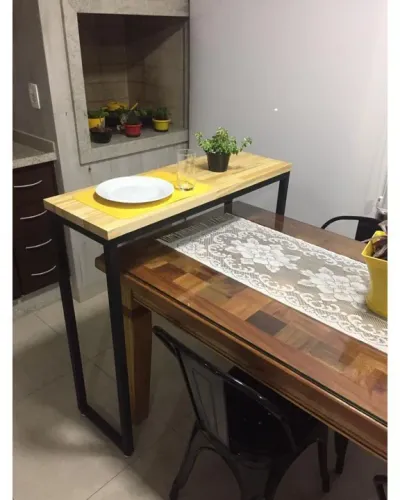 Mesa Bancada 100x100x35 2x no ? Sem juros