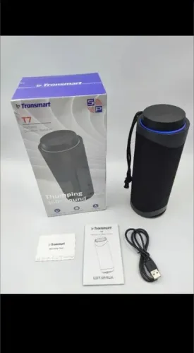 Caixa de Som Tronsmart T7 - 360º - 30W - LED