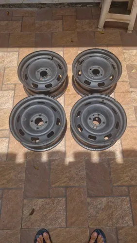 Rodas de ferro aro 15 furacão 4x108