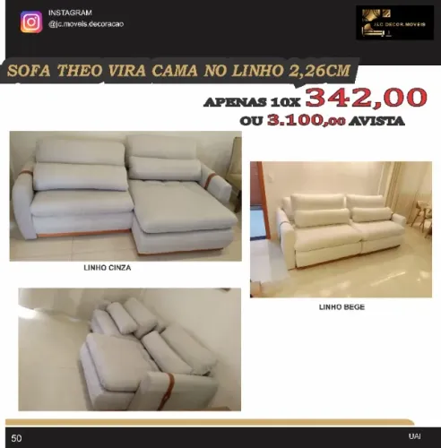 SOFA THEO VIRA CAMA