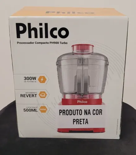 Processador de Alimentos Philco PH900 Turbo 300W Preto