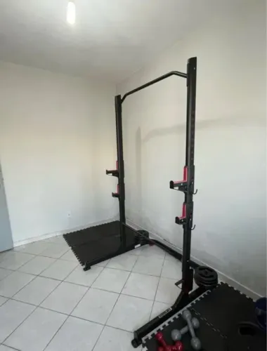 Rack musculação 