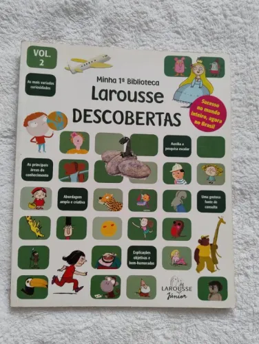 Livro Minha 1°Biblioteca Larousse: Enciclopédia