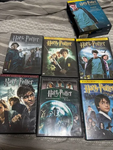 Coleção Harry Potter DVDs - OBSERVAÇÕES 