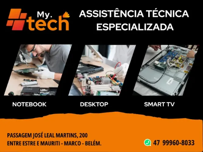 ASSISTÊNCIA TÉCNICA - NOTEBOOK- SMART TV - DESKTOP