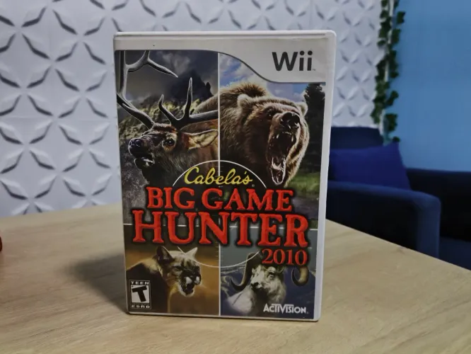 Jogo Bug Game Hunter 2010 Wii Original 
