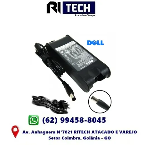 Fonte Carregador Notebook Dell Vostro Inspiron 90W 19.5V 4.62A