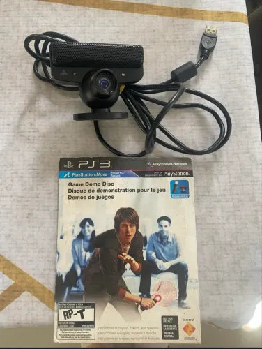 Câmera Eye Ps3 + Demo Disc 