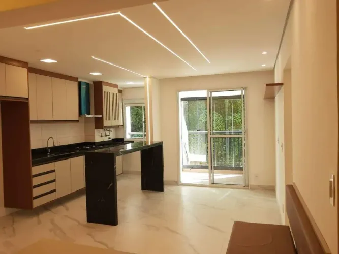Apartamento 2 Dormitórios, 1 Suíte, 1 Vaga - Marapé - Santos - SP