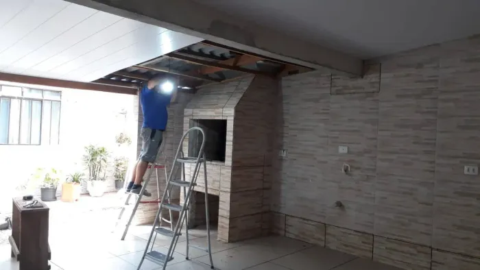 Instalação de forro 