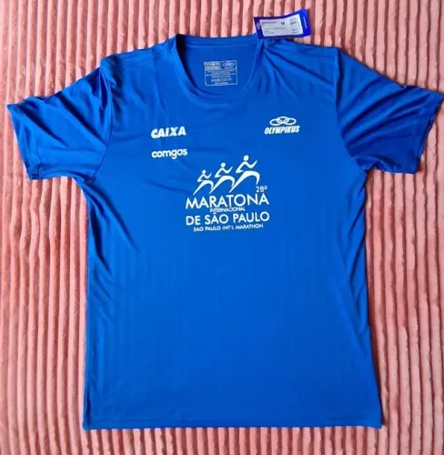 Camiseta Olympikus Maratona Internacional SP 42km