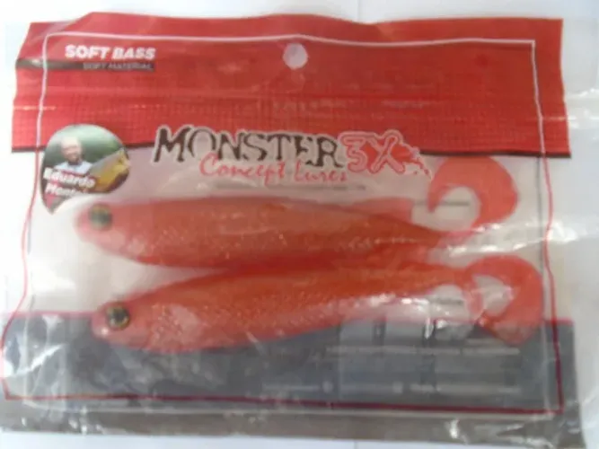 Isca Artificial E-shad De 15 Cm - Monster 3x Concept Lures