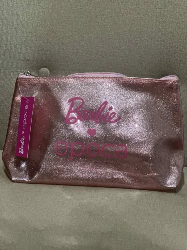 Necessaire Barbie Epoca Rosa Glitter