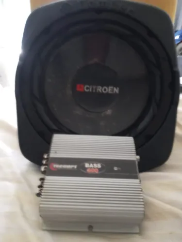 SUBWOOFER SLIM BOMBER + TARAMPS BASS 400