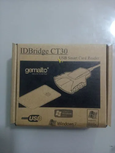 Leitor de Smart Card IDBridge CT30 Gemalto USB