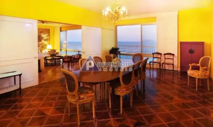 Apartamento de 450m² em Ipanema: 4 Quartos, 1 Vaga de Garagem e Vista Panorâmica para a Pr