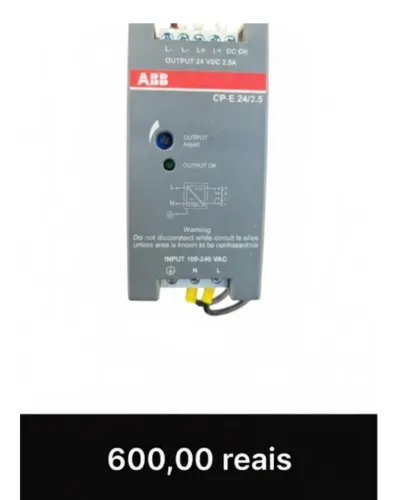 Fonte 24 vcc abb