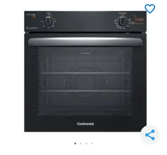 Forno a gas encanado 80 litros com gril