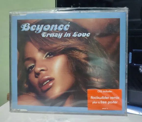 Beyoncé - Crazy In Love CD Single (Azul) + Poster [Importado]