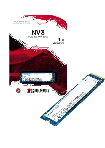 Ssd M.2 Nvme Kingston Nv3 1t 6000mb/s 