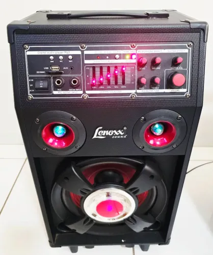Caixa Amplificada Lenoxx 130W RMS