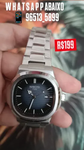Relógio NIBOSI ORIGINAL - HOMAGE DO PATEK NAUTILUS