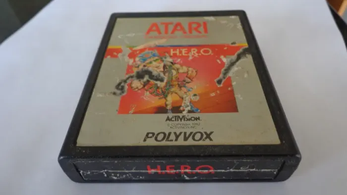 Cartucho De Atari 2600 H.e.r.o. Hero Polivox (Usado)