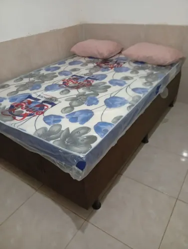 Cama Box com Colchão Confortável