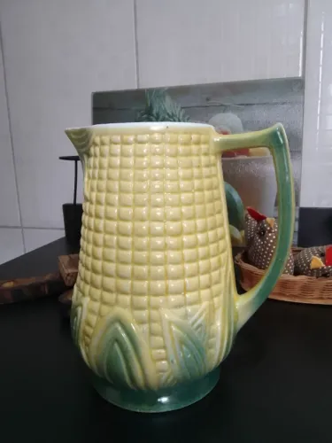 Jarra Espiga de Milho - Porcelana