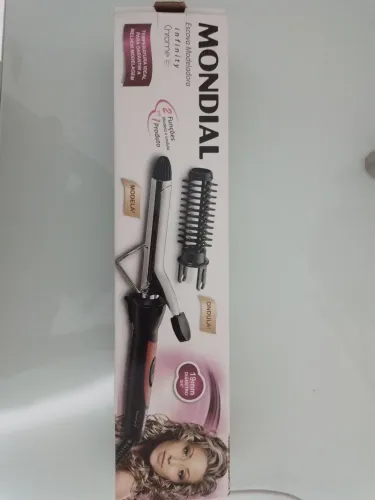 Escova Modeladora Infinity Chrome Mondial
