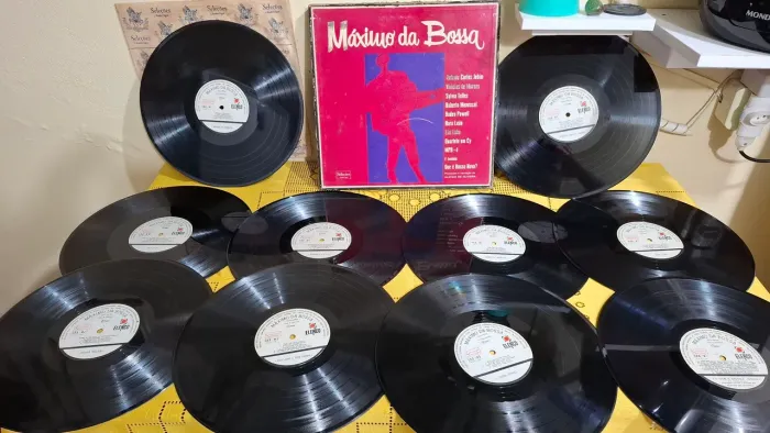 Coleção de Discos de Vinil Máximo da Bossa