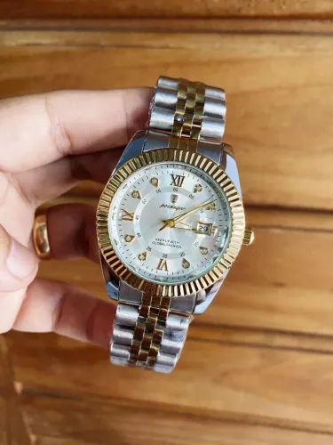 Relógio Masculino POEDAGAR ORIGINAL Aço Inoxidável Prova D'água