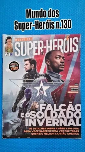 Revista Mundo dos Super-Heróis n.130 - Falcão e o Soldado Invernal