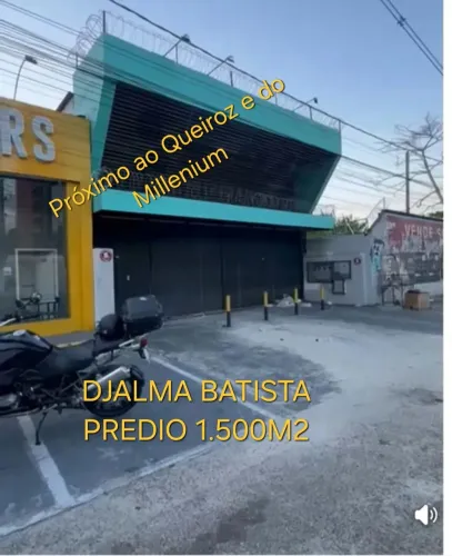 Alugo Prédio comercial duplex 1.500m2. Próximo ao Atlantic Tower e Queiroz na Djalma Batis