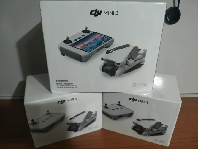 Drone DJI Mini 3 Fly More Combo controle de tela - Novo e lacrado !