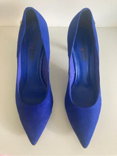 Scarpin Azul Bottero tam 37