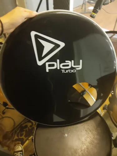 Pele de resposta bumbo - Turbo Play 20" - NOVA