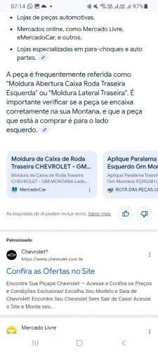 Para lama carro