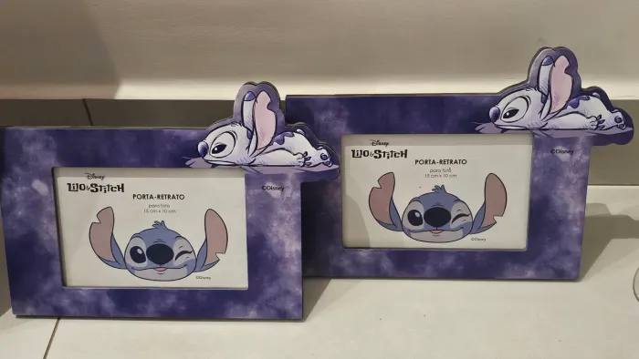 2 porta retrato do Lilo & Stitch Disney