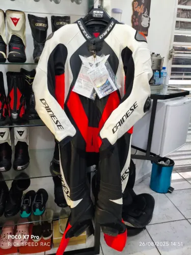 Macacão Dainese 60 Eur Laguna seca 5 estado de novo