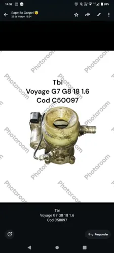 Tbi Voyage g8 1.6