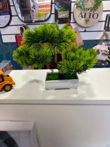 Planta artificial bonsai decorativa