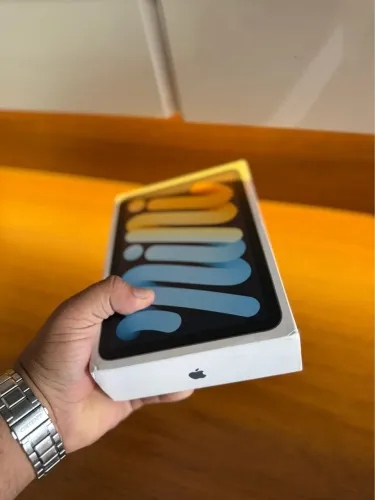 iPad Mini 7 128GB Azul Wifi - Novo, Lacrado, Pronta Entrega!
