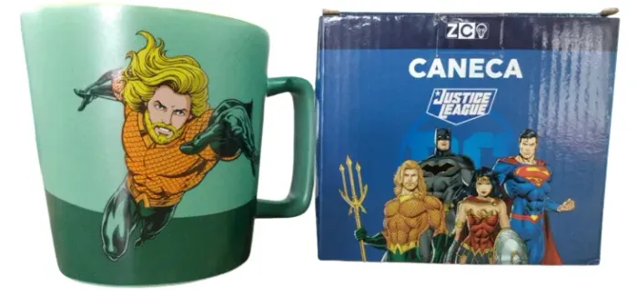 Caneca Aquaman 400ml DC Comics