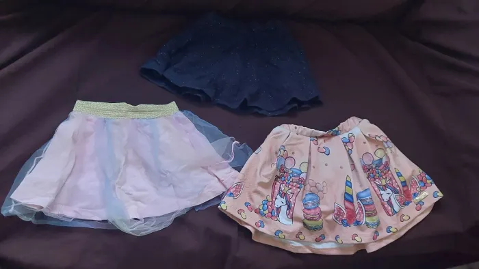Roupas infantis femininas de 0 a 6 anos ( USADAS)