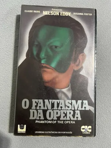 Vhs - O Fantasma Da Ópera - Nelson Eddy