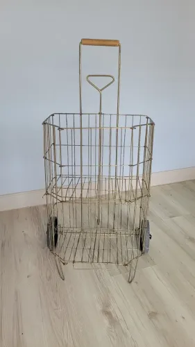 Carrinho de Feira Dobrável (Bom Estado)